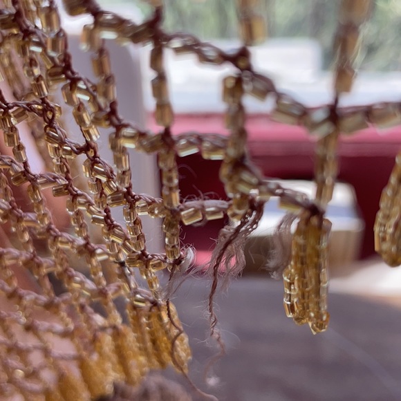 Bohemian Sheer Art Nouveau Shawl. - Picture 5 of 5